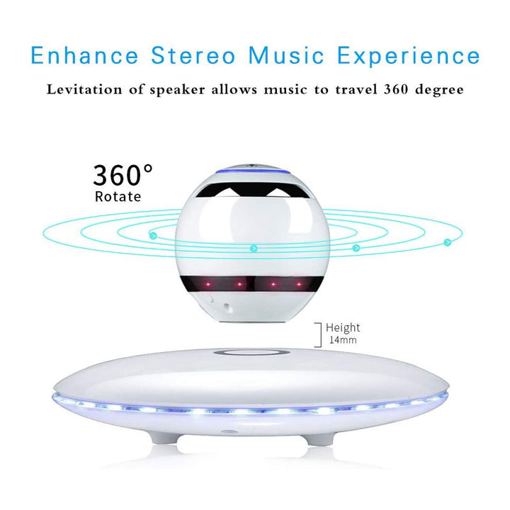 Levitating Bluetooth Speaker Infinity Orb Speaker LANGTU Magnetic