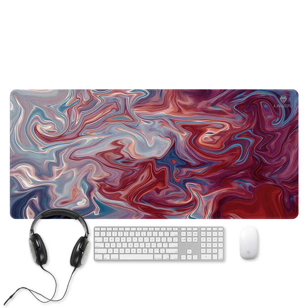 LANGTU Fusion Themed Mixing Colors Extended XXXL Mouse Pad