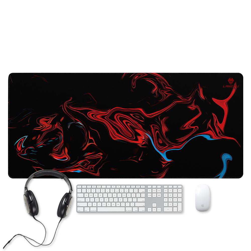 LANGTU Extended XXXL Fusion Themed Non-Slip Mouse Pad