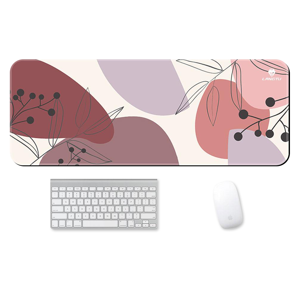 LANGTU Morandi Themed SMOOTH SURFACE Mixing Colors Gaming Mouse Pad