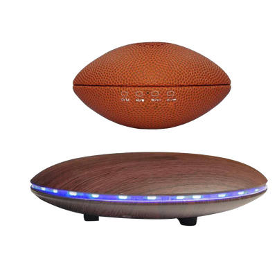 LANGTU Infinity Orb Magnetisch schwebender Bluetooth 5.0 LED-Fußballstil 3W tragbarer drahtloser schwimmender Lautsprecher