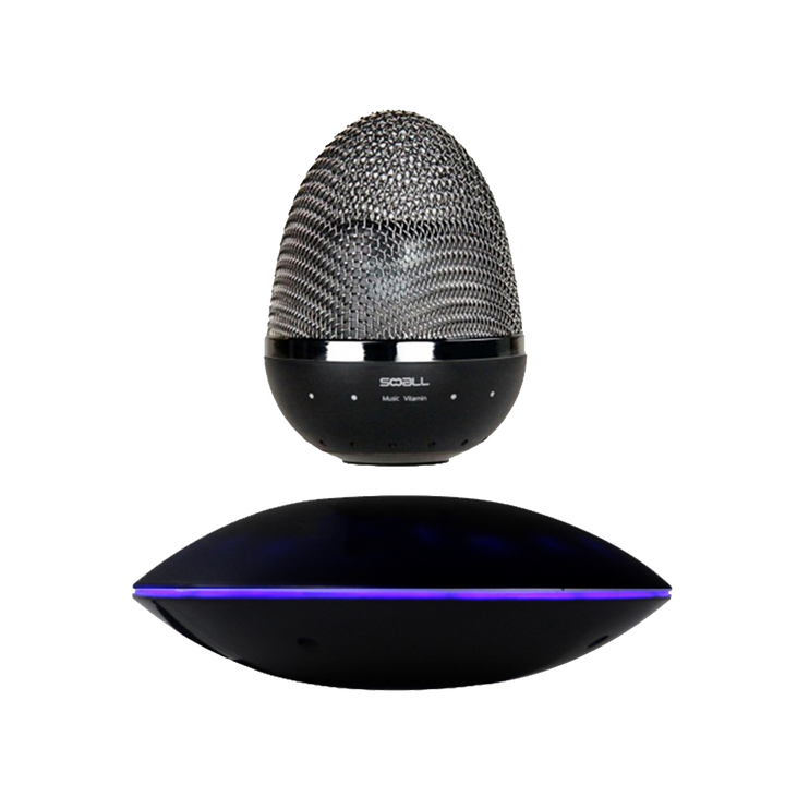 wireless bluetooth magnetic levitating music angel levitating bluetooth speaker LANGTU magnetic levitation LED light bluetooth wireless floating